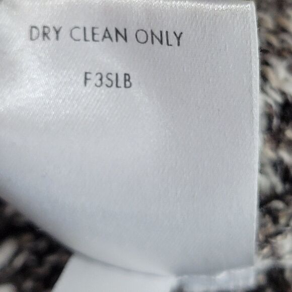 Eileen Fisher Linen Blend Sweater Size Medium Brown Ivory Marled Textured Knit - Picture 11 of 11